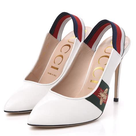 gucci sling pumps|gucci high heels pumps.